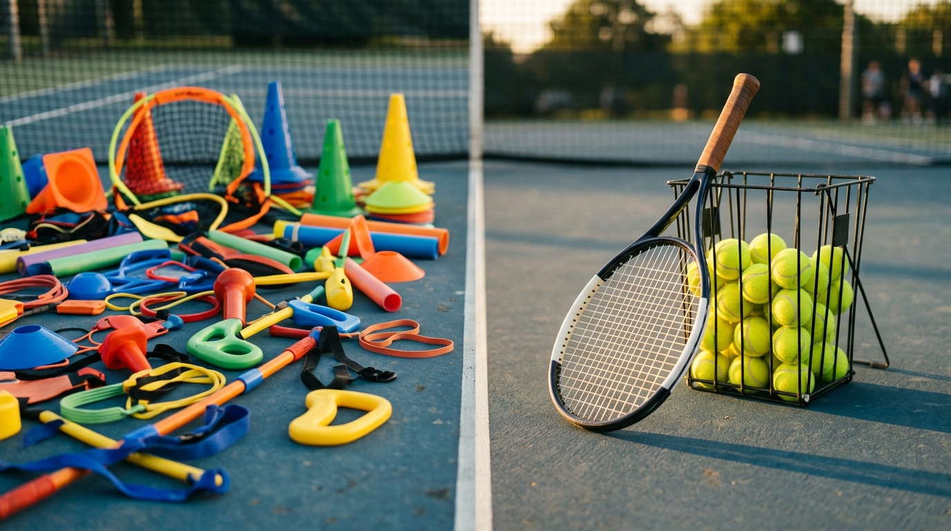 Best Tennis Serve Training Aids: What Actually Helps vs. What's a Gimmick